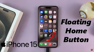 How To Add Floating Home Button Using Assistive Touch On iPhone 15 & iPhone 15 Pro