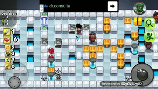 Como passar do level 30 da missão robô muito fácil (Bomber friends)