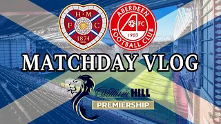 Heart of Midlothian 2-0 Aberdeen Matchday Vlog | Scottish Premiership