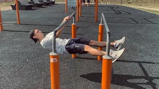 ПРОГРЕСС В ПЕРЕДНЕМ ВИСЕ ЗА 1.5 ГОДА ТРЕНИРОВОК | MY PROGRESS IN THE FRONT LEVER