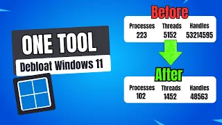 Debloat Windows 11 with BloatyNosy in 2 Minutes 🚀(Make Windows 11 FASTER)