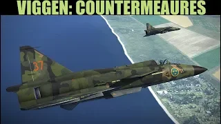 AJS37 Viggen: Countermeasures(ECM, Chaff & Flares) | DCS WORLD