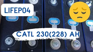 "Almost" new Lifepo4 (LFP) CATL 230 (228)Ah batteries. Unsuccessful purchase.