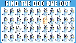 HOW GOOD ARE YOUR EYES #768 | Find The Odd Bluey Out | BLUEY QUIZ EDITION!!