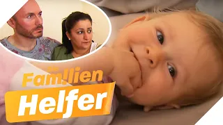 Schreihals: Baby Mira hält ihre Eltern die ganze Nacht wach! | Die Familienhelfer | SAT.1