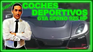 ✅ GTA SPANO 925 CV español, coche carro auto deportivo España, Canal FitGeek Jets Privados y Coches