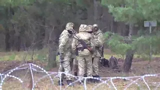 Meanwhile at Poland's border.