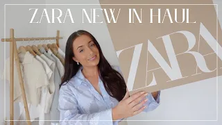 HUGE ZARA HAUL MAY 2024 | new in spring summer try on haul