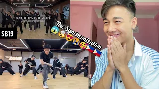 SB19 'MOONLIGHT' Dance Practice | REACTION