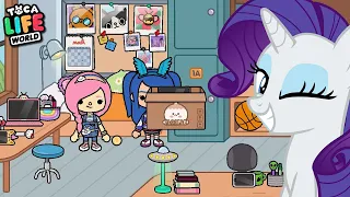 ORGANIZANDO OS QUARTOS da FACULDADE (Toca Life World) ‹ Luli Rarity ›