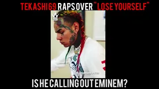 Tekashi 69 raps over Eminem's Lose Yourself