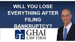 Will I Lose Everything When Filing Bankruptcy?