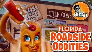 Weirdest Roadside Oddities in Brooksville, Florida | Coney Island Drive Inn, Dinosaurs & More! 4K