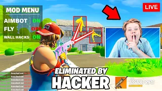 I Caught A Streamer Hacking in Fortnite...