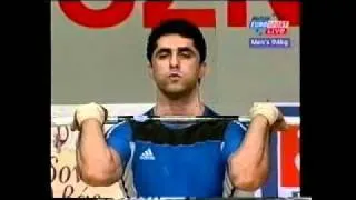 2002 World Weightlifting 94 Kg Clean and Jerk