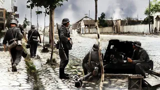 Кинохроника офицеров 291-й пехотной дивизии вермахта боёв за Лиепаю. (Июнь 1941 года)