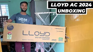 Lloyd 1.5 ton split ac 2024 model unboxing | best ac in India 2024