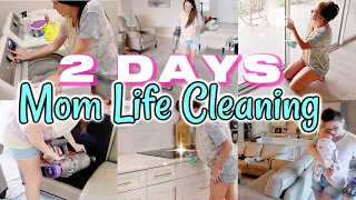 MOM LIFE CLEAN WITH ME | Speed CLEANING Motivation  | HOMEMAKING @mrslynnwhite