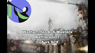 Warhammer Age of Sigmar Masters. Battlereport. Cities of Sigmar vs Stormcast Eternals