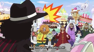 Big Mom Finds Out The Brook / Soul King Is Alive & Breaks Mother Caramel Picture, Luffy, One Piece E