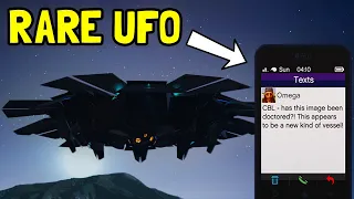 How To See the SPECIAL 'RARE' UFO in GTA Online