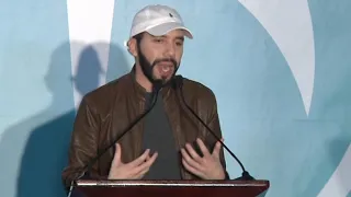 VETERANOS DE GUERRA RESPALDAN A NAYIB BUKELE