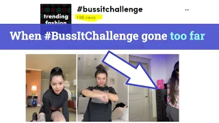 Buss It Challenge Gone Too Far on TikTok! It's unbelievable what that girl did!