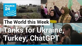 Tanks for Ukraine, Turkey halts NATO negotiations, West Bank violence, AI chatbots • FRANCE 24