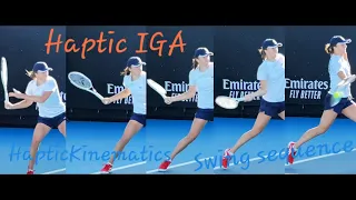 Iga Swiatek Forehand Slow Motion | elbowWheelWhip Forehand | moryshka FH