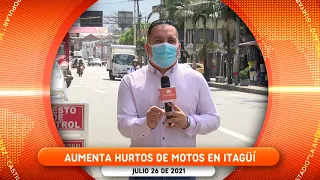 Titulares Noticias Telemedellín 26 de julio- emisión 12:00 m. - Telemedellín