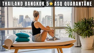 THAILAND KOSTEN 5 Sterne Quarantäne Hotel Roomtour & Infos • ASQ Bangkok Preis, Essen, Zimmer...