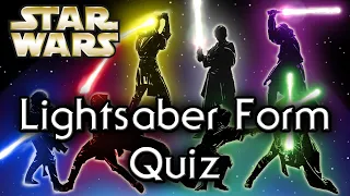 Find out YOUR Lightsaber FORM! (UPDATED) - Star Wars Quiz