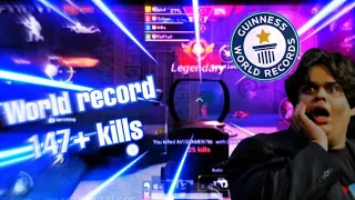 Pubg mobile domination world record || 147+kills || real clip here 👇🏻