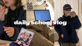 school vlog 📓6AM morning and night routine, grwm, what i eat & class field trip