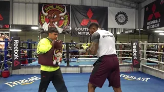 POWER Brandon Glanton Landing Monster Shots On Juanito EsNews Boxing