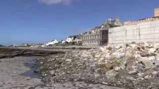Castletown Shore And Sea Wall, And Erosion, Isle of Man