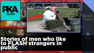 Stories of men who like to FLASH strangers in public - PKA Clip