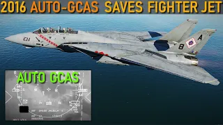 2016 Auto-GCAS Saves Fighter Pilot From Crashing | DCS WORLD Reenactment
