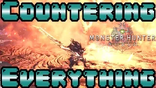 Countering Everything in Monster Hunter World with Long Sword