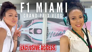 my FORMULA 1 MIAMI Grand Prix VIP experience in the PADDOCK CLUB | VLOG