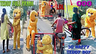 2023 Valentine special Teddy bear prank video || Full funny video 😅😅 Romantic Dance With Cute Girl😍