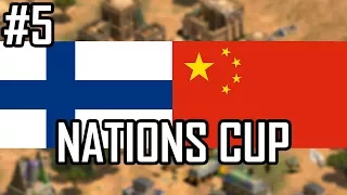 AoE2 | Finland A vs China Frantic [G5]