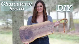 How to Make a Walnut Charcuterie board | Woodworking DIY