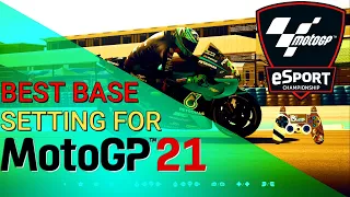 MotoGP 21 - ESPORTS RIDER BASE SETUP / SETTING !!