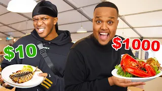 £10 vs £1000 SEAFOOD Ft KSI