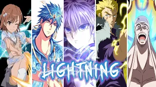 TOP 5 Strongest Lightning Users in Anime