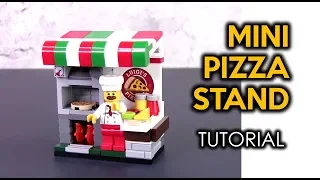 How to Build a LEGO Pizza Stand