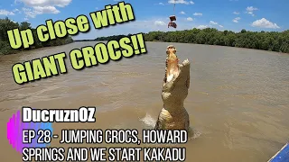 Lap 'n' a Half Ep 28 - Jumping Crocs | Kakadu NP | Cahills Crossing | Aboriginal Rock Art