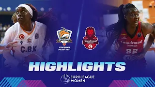 CBK Mersin vs Casademont Zaragoza | Quarter-Finals | Highlights | EuroLeague Women 2023-24
