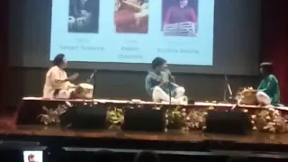 Shri Rakesh Chaurasia Flute,shri Satyajit Talwalkar Tabla,Krushna Salunke Pakhawaj